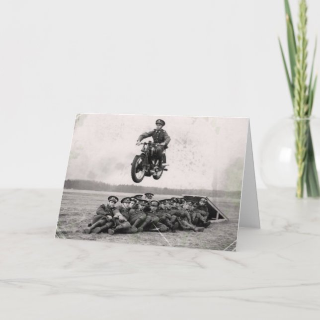 DUCK AND COVER TRAINING. CARD (Front)