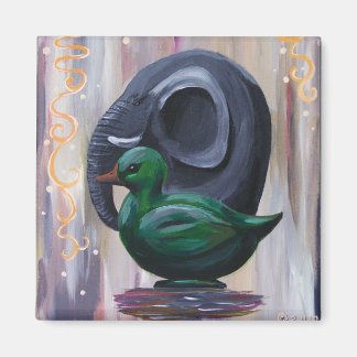 duck and elephant magnet