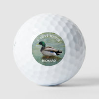 Duck and First Name Love Water