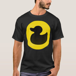 Duck animal art black T-Shirt