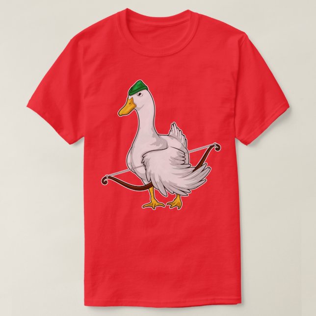 Duck Archer Bow T-Shirt (Design Front)