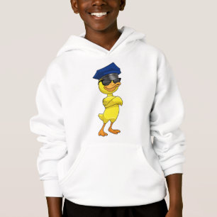 Duck as Police officer with Police cap