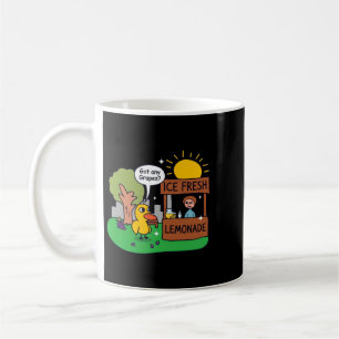 Duck Asks For Grapes Lemonade Stand Coffee Mug