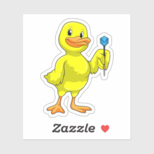 Duck at Darts with Dart