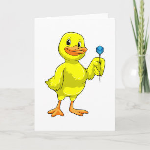 Duck at Darts with Dart Card