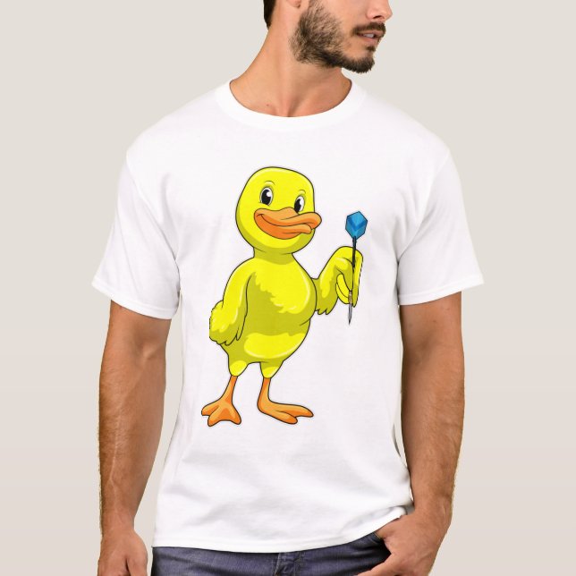Duck at Darts with Dart T-Shirt (Front)
