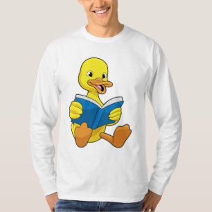 Duck at Reading with Book T-Shirt