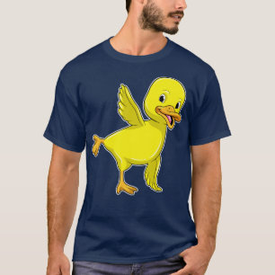 Duck at Yoga Stretching exercise T-Shirt