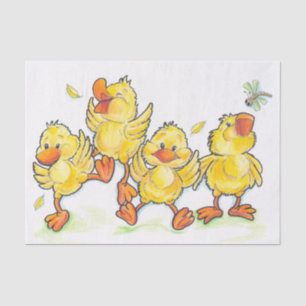 Duck Babies Tissue Paper