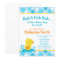 Duck Baby Shower Invitation Baby Duck Boy