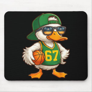 Duck Basketball 67 Gen Alpha Slang Srts Men Boys K Mouse Pad