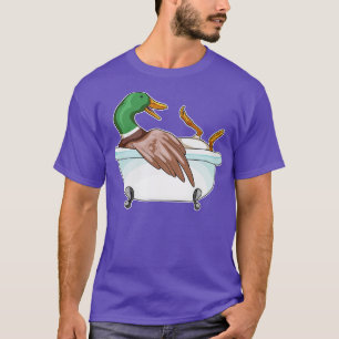 Duck Bathe Bathtub T-Shirt