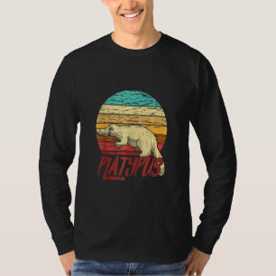 Duck Billed Men Boys Kids Australia Sunset Platypu T-Shirt