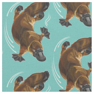 duck-billed platypus fabric