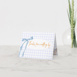 Duck Birthday Party Thank You Note Card