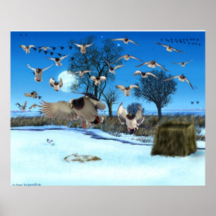 Duck Blind Print