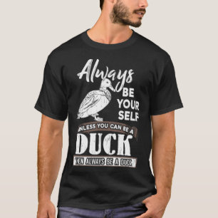 Duck boston terrier canine T-Shirt
