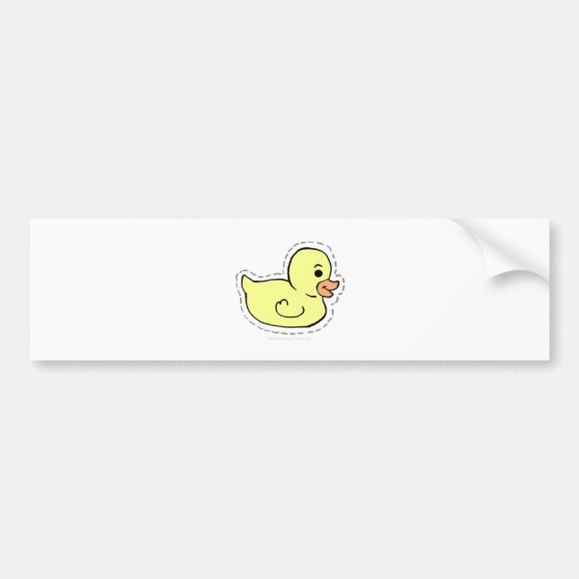 DUCK BUMPER STICKER (Front)