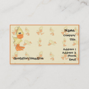 Duck Business Card