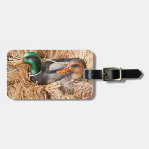 Duck Call Mallard Drake Hunting Hunter Luggage Tag