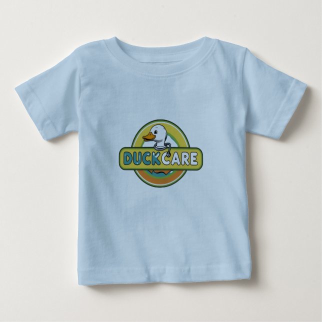 Duck Care Funny Cartoon Medical T-Shirt (Front)