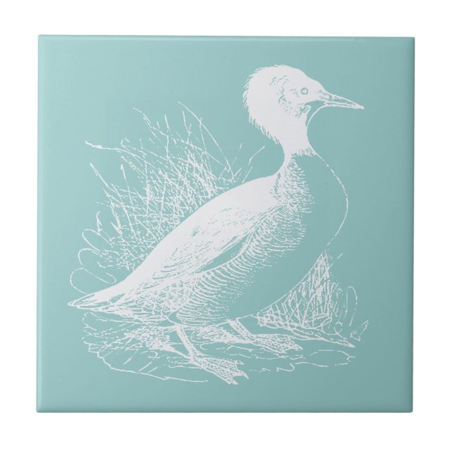 Duck Ceramic Tile (Front)