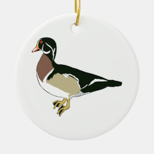 Duck Ceramic Tree Decoration