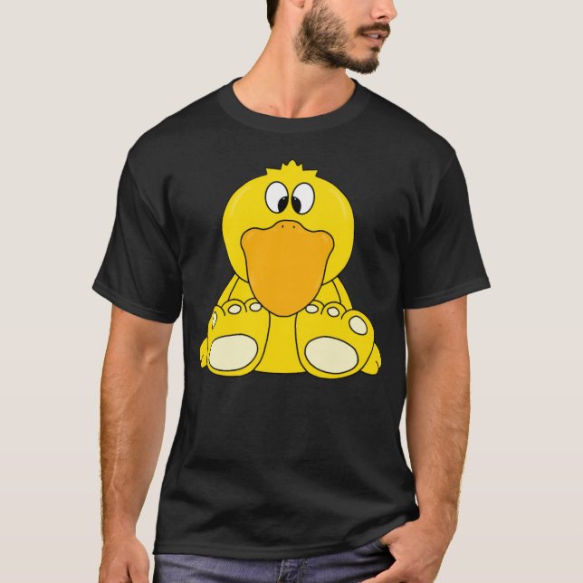 DUCK  cool black labrador  T-Shirt (Front)
