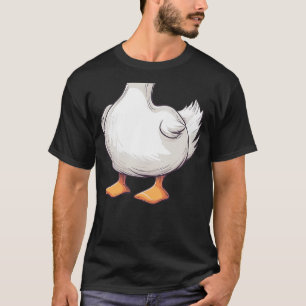 Duck Costume Halloween Adult Duck Face Costume Fun T-Shirt