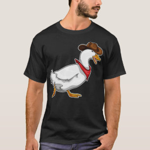 Duck Cowboy Cowboy hat T-Shirt