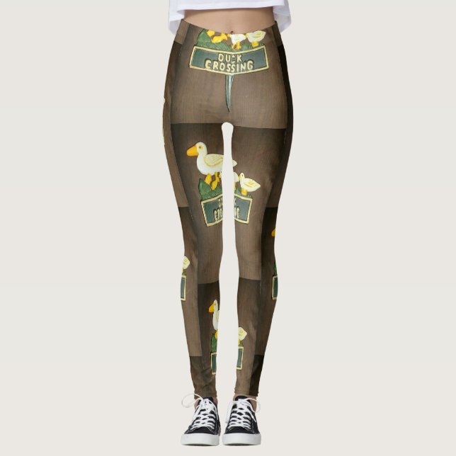 DUCK CROSSING LEGGINGS (Front)