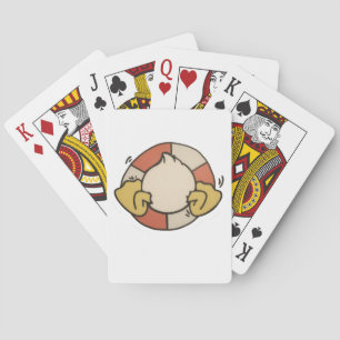 Duck Cruise Butt Playing Cards