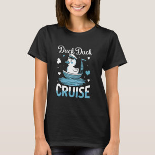 Duck Cruise Family Vacation Funny Cruising Duck Lo T-Shirt