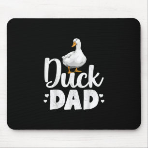 Duck Dad Funny Water Ducklings Farmer Gifts Mouse Pad