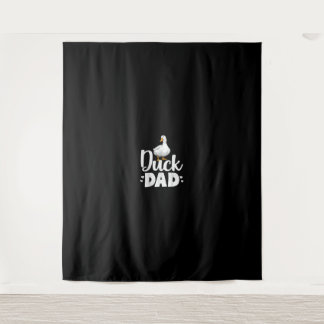 Duck Dad Funny Water Ducklings Farmer Gifts Tapestry