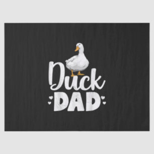 Duck Dad Funny Water Ducklings Farmer Gifts Tissue Paper