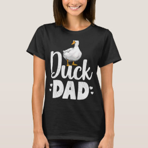 Duck Dad  Water Ducklings Farmer T-Shirt