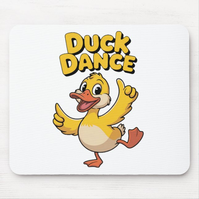 DUCK DANCE MOUSE PAD (Front)