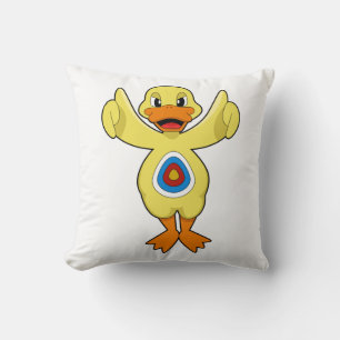 Duck Darts Bullseye Cushion