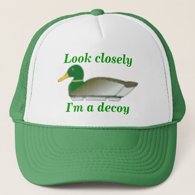 Duck Decoy Trucker Hat (Front)