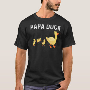Duck Designs For Dad Men Farm Duckling Owner Hunte T-Shirt