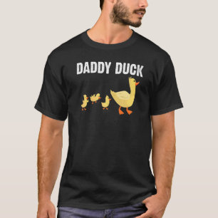 Duck Designs For Dad Men Farm Duckling Owner Hunte T-Shirt