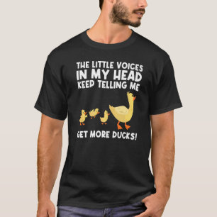 Duck Designs For Men Women Farm Duckling Owner Hun T-Shirt