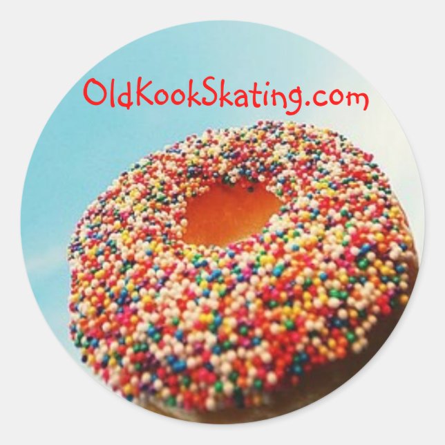 Duck Doughnut Sticker (Front)