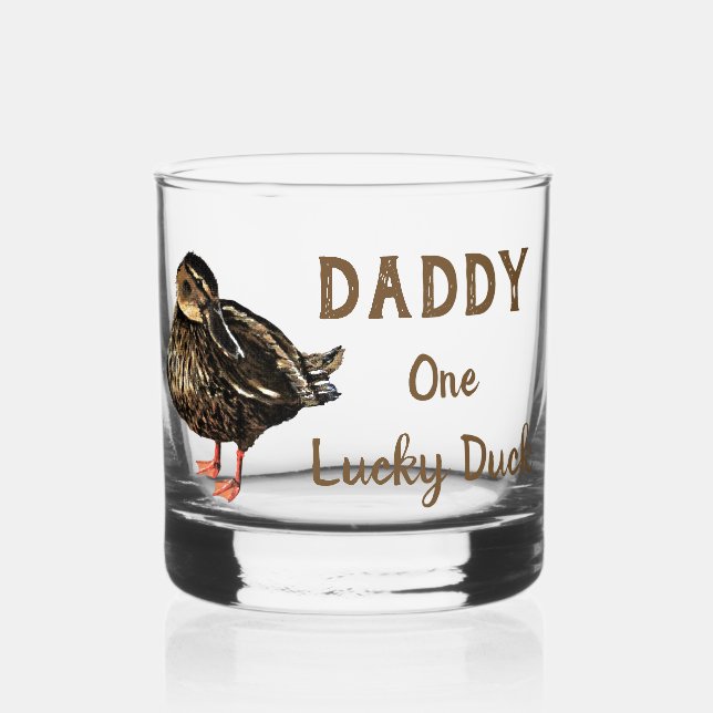 Duck Drinking Glass (Front)