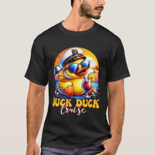 Duck Duck Cruise Funny Family Cruising Matching Gr T-Shirt