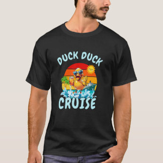 Duck Duck Cruise Hide Find Cocktail Palms Beach Su T-Shirt