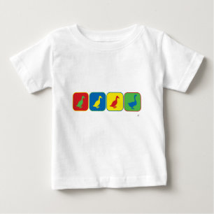 Duck Duck Duck Goose Pop Art Baby T-Shirt