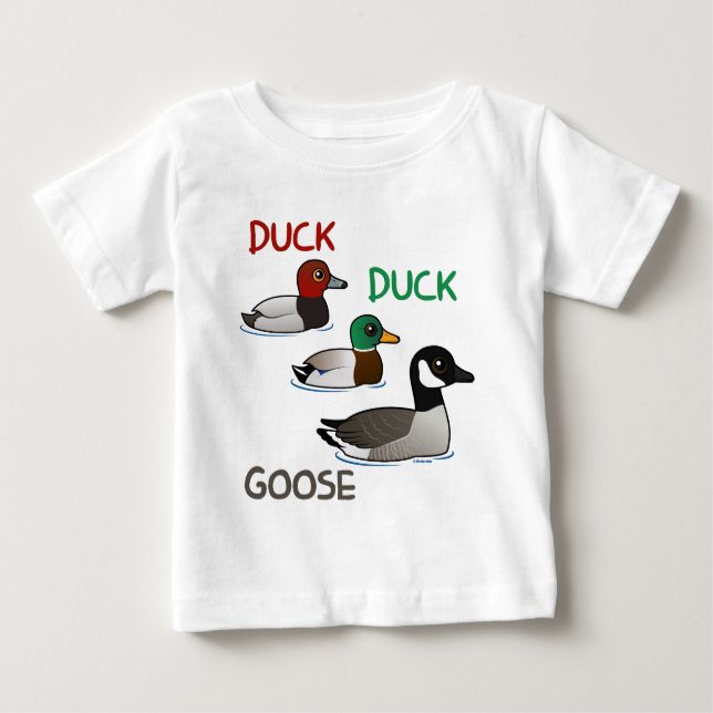 Duck Duck Goose Baby T-Shirt (Front)