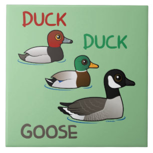Duck Duck Goose Ceramic Tile